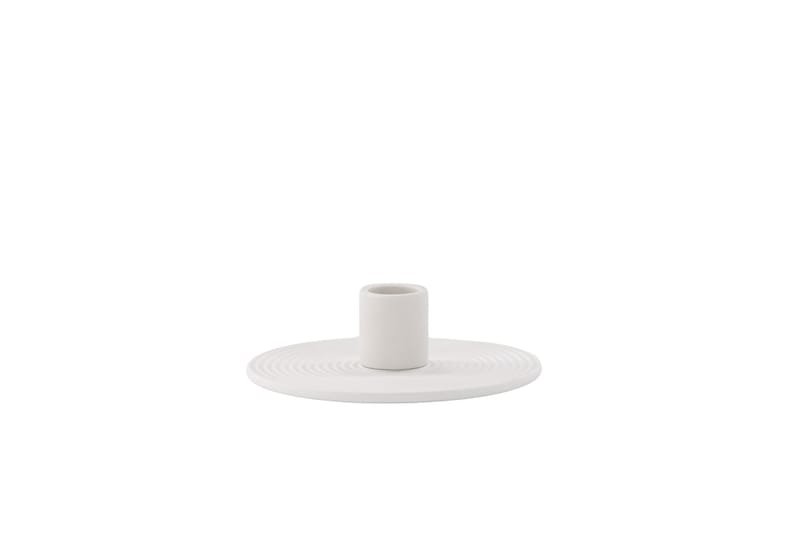 Dian Ljusstake 12x4 cm - Vit - Inredning - Ljus & dofter - Ljusstake & ljuslykta - Kandelaber & bordsljusstake