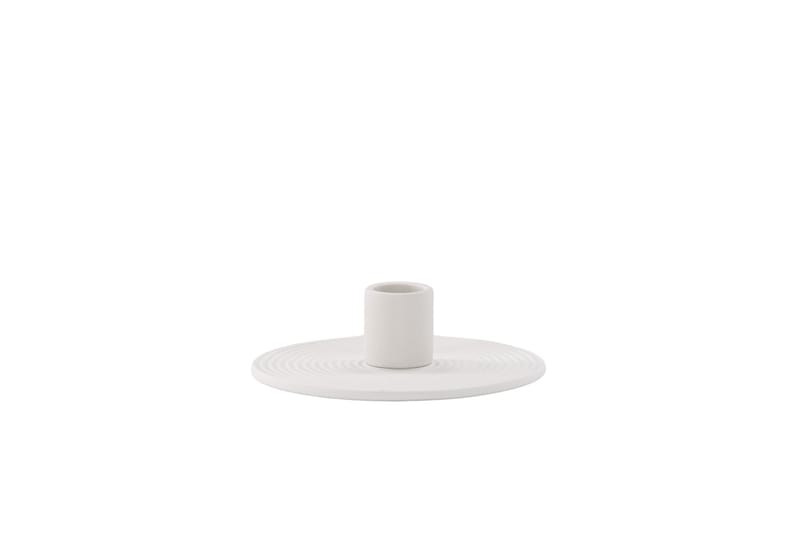 Dian Ljusstake 12x4 cm - Vit - Inredning - Ljus & dofter - Ljusstake & ljuslykta - Kandelaber & bordsljusstake
