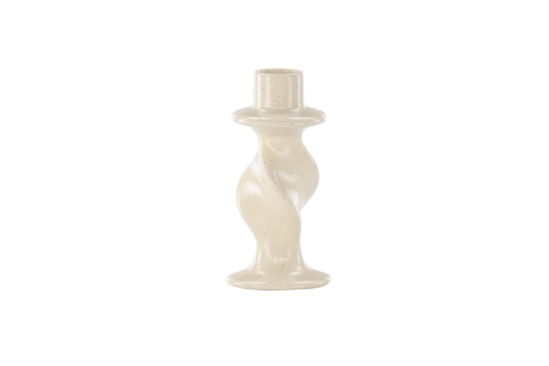Glory Ljusstake 6x12 cm - Beige - Inredning - Ljus & dofter - Ljusstake & ljuslykta - Kandelaber & bordsljusstake