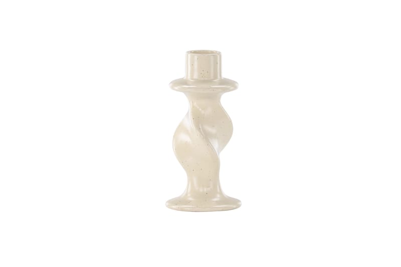 Glory Ljusstake 6x12 cm - Beige - Inredning - Ljus & dofter - Ljusstake & ljuslykta - Kandelaber & bordsljusstake