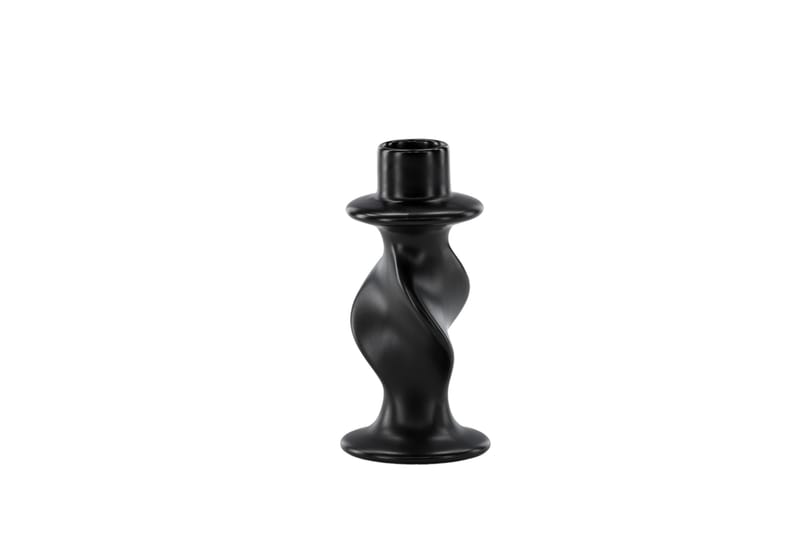 Glory Ljusstake 6x12 cm - Mattsvart - Inredning - Ljus & dofter - Ljusstake & ljuslykta - Kandelaber & bordsljusstake