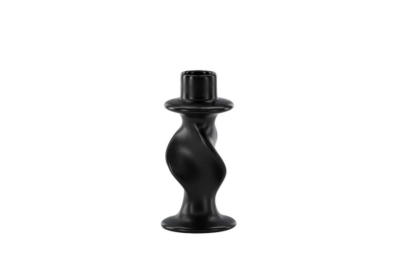 Glory Ljusstake 6x12 cm - Mattsvart - Inredning - Ljus & dofter - Ljusstake & ljuslykta - Kandelaber & bordsljusstake