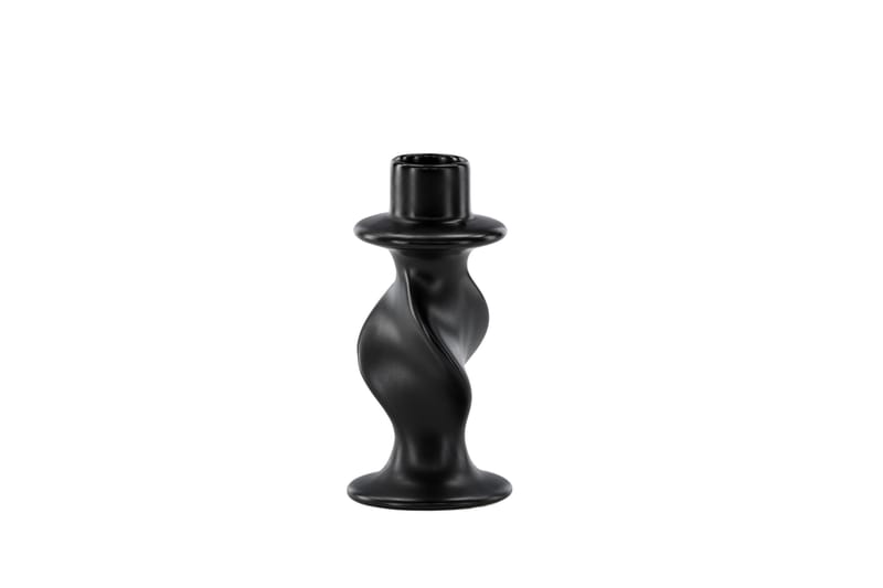 Glory Ljusstake 6x12 cm - Mattsvart - Inredning - Ljus & dofter - Ljusstake & ljuslykta - Kandelaber & bordsljusstake