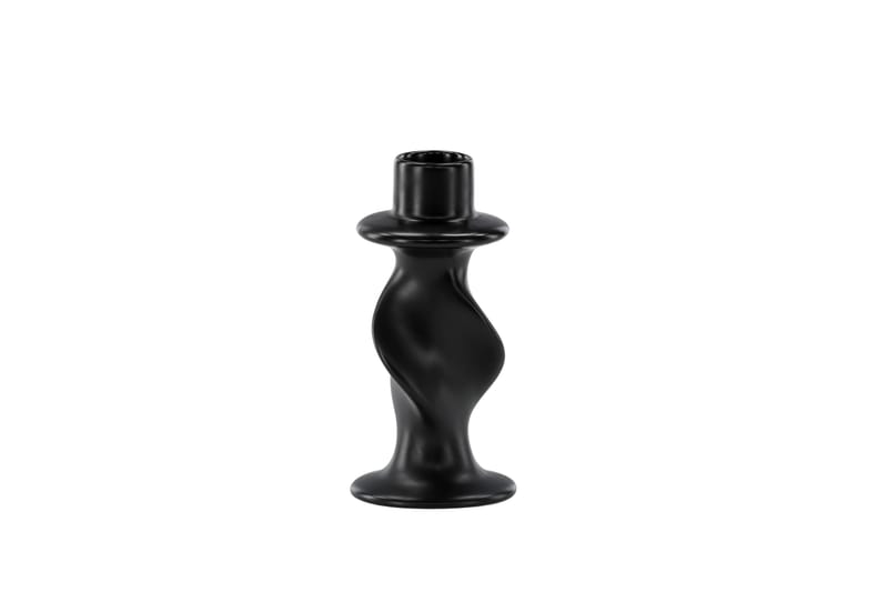 Glory Ljusstake 6x12 cm - Mattsvart - Inredning - Ljus & dofter - Ljusstake & ljuslykta - Kandelaber & bordsljusstake