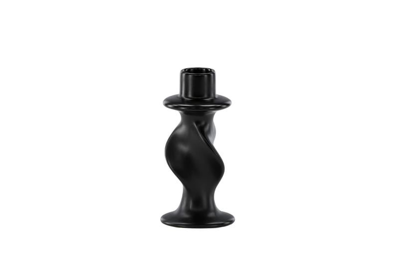 Glory Ljusstake 6x12 cm - Mattsvart - Inredning - Ljus & dofter - Ljusstake & ljuslykta - Kandelaber & bordsljusstake