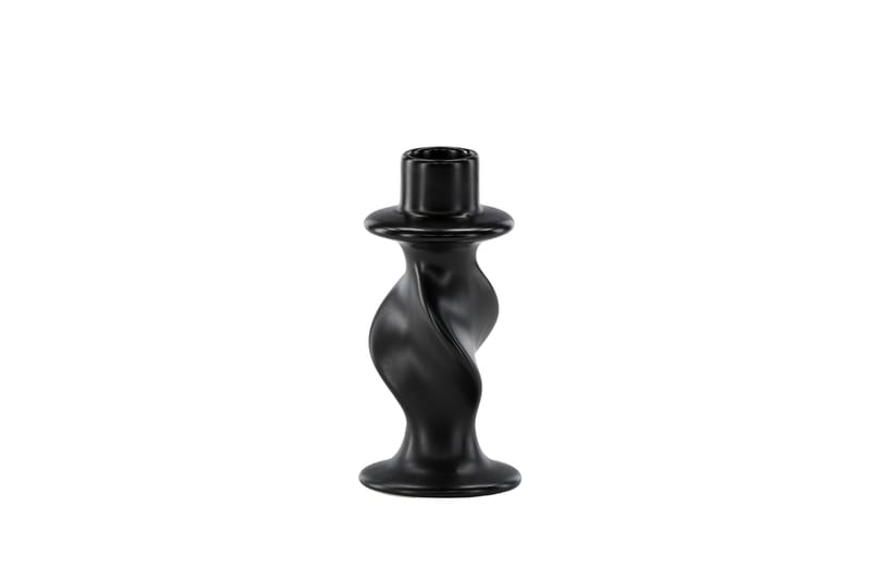 Glory Ljusstake 6x12 cm - Mattsvart - Inredning - Ljus & dofter - Ljusstake & ljuslykta - Kandelaber & bordsljusstake