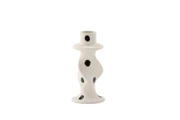 Glory Ljusstake 6x12 cm - Vit - Inredning - Ljus & dofter - Ljusstake & ljuslykta - Kandelaber & bordsljusstake