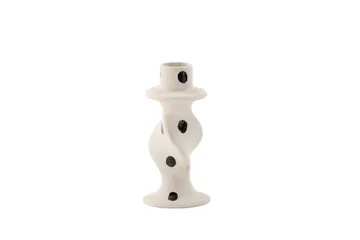 Glory Ljusstake 6x12 cm - Vit - Inredning - Ljus & dofter - Ljusstake & ljuslykta - Kandelaber & bordsljusstake