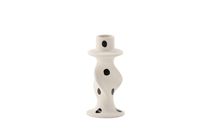 Glory Ljusstake 6x12 cm - Vit - Inredning - Ljus & dofter - Ljusstake & ljuslykta - Kandelaber & bordsljusstake