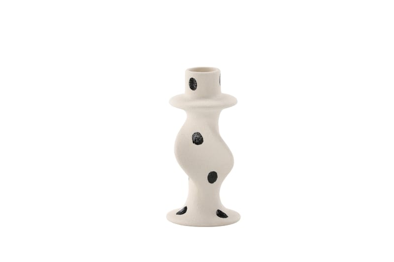 Glory Ljusstake 6x12 cm - Vit - Inredning - Ljus & dofter - Ljusstake & ljuslykta - Kandelaber & bordsljusstake
