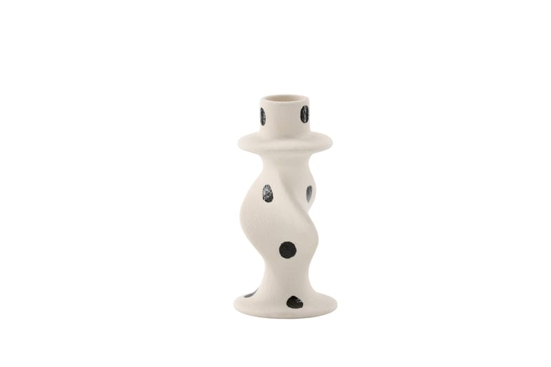 Glory Ljusstake 6x12 cm - Vit - Inredning - Ljus & dofter - Ljusstake & ljuslykta - Kandelaber & bordsljusstake