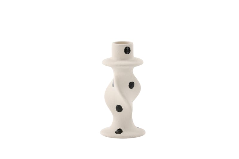 Glory Ljusstake 6x12 cm - Vit - Inredning - Ljus & dofter - Ljusstake & ljuslykta - Kandelaber & bordsljusstake