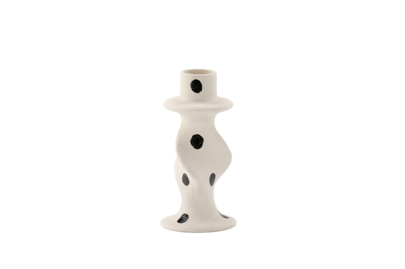 Glory Ljusstake 6x12 cm - Vit - Inredning - Ljus & dofter - Ljusstake & ljuslykta - Kandelaber & bordsljusstake