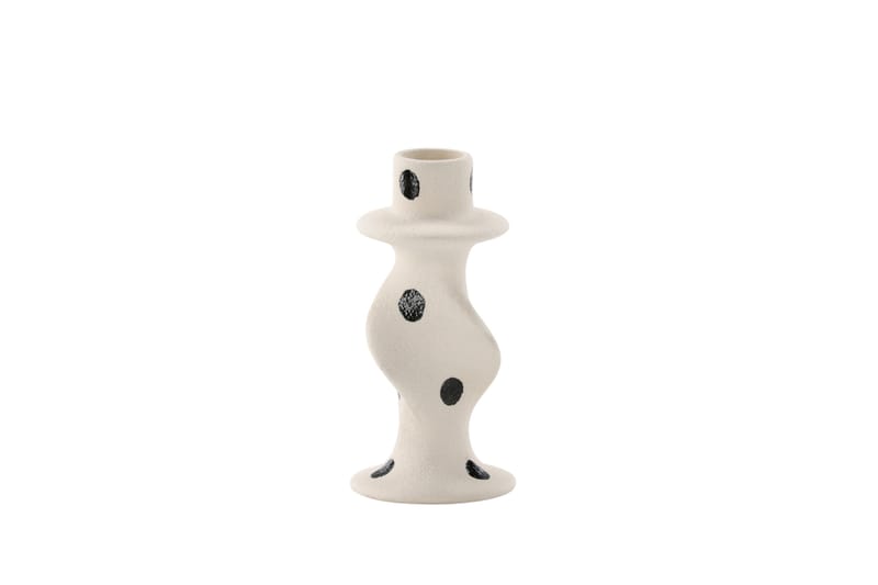 Glory Ljusstake 6x12 cm - Vit - Inredning - Ljus & dofter - Ljusstake & ljuslykta - Kandelaber & bordsljusstake