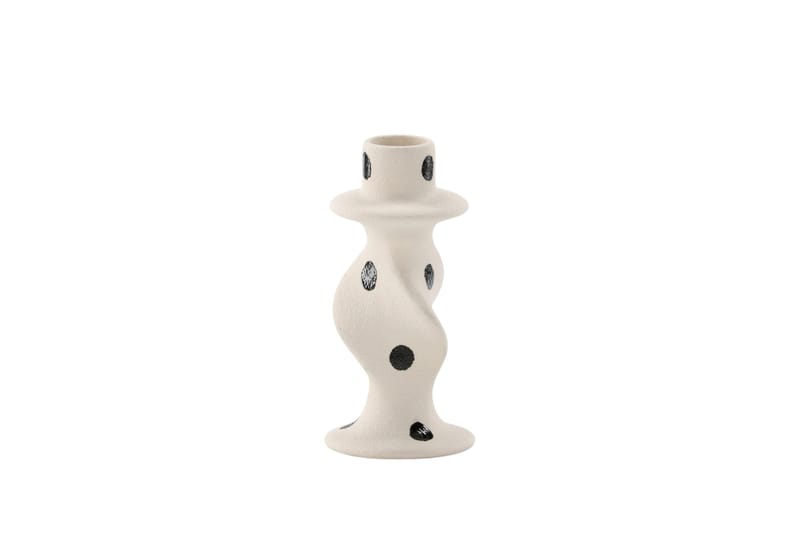 Glory Ljusstake 6x12 cm - Vit - Inredning - Ljus & dofter - Ljusstake & ljuslykta - Kandelaber & bordsljusstake