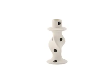 Glory Ljusstake 6x12 cm - Vit - Inredning - Ljus & dofter - Ljusstake & ljuslykta - Kandelaber & bordsljusstake