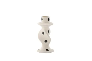 Glory Ljusstake 6x12 cm - Vit - Inredning - Ljus & dofter - Ljusstake & ljuslykta - Kandelaber & bordsljusstake