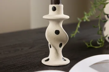 Glory Ljusstake 6x12 cm - Vit - Inredning - Ljus & dofter - Ljusstake & ljuslykta - Kandelaber & bordsljusstake