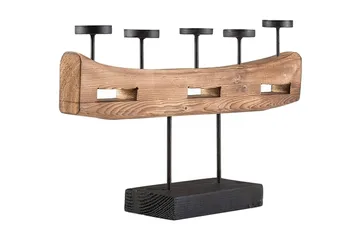 Guatemala Ljusstake 36 cm - Trä/Natur - Inredning - Ljus & dofter - Ljusstake & ljuslykta - Kandelaber & bordsljusstake