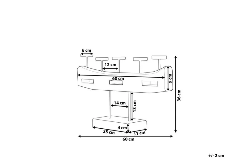 Guatemala Ljusstake 36 cm - Trä/Natur - Inredning - Ljus & dofter - Ljusstake & ljuslykta - Kandelaber & bordsljusstake