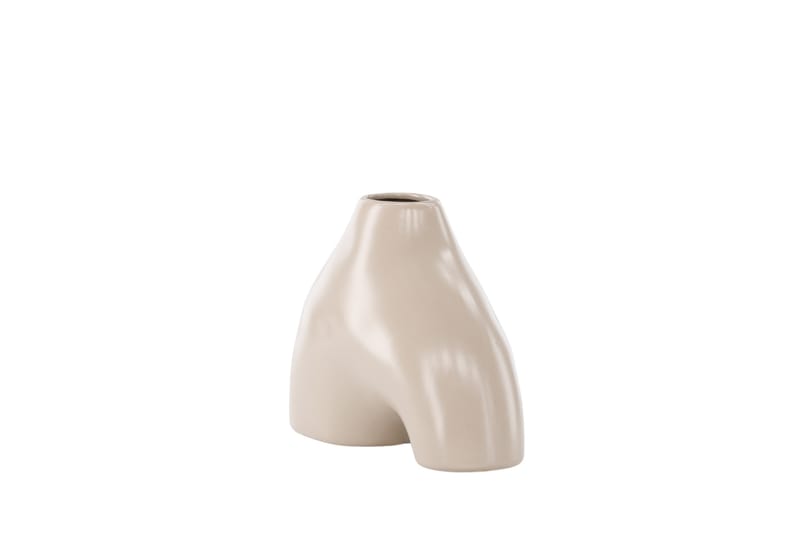 Kento Ljusstake 8x15 cm - Beige - Inredning - Ljus & dofter - Ljusstake & ljuslykta - Kandelaber & bordsljusstake