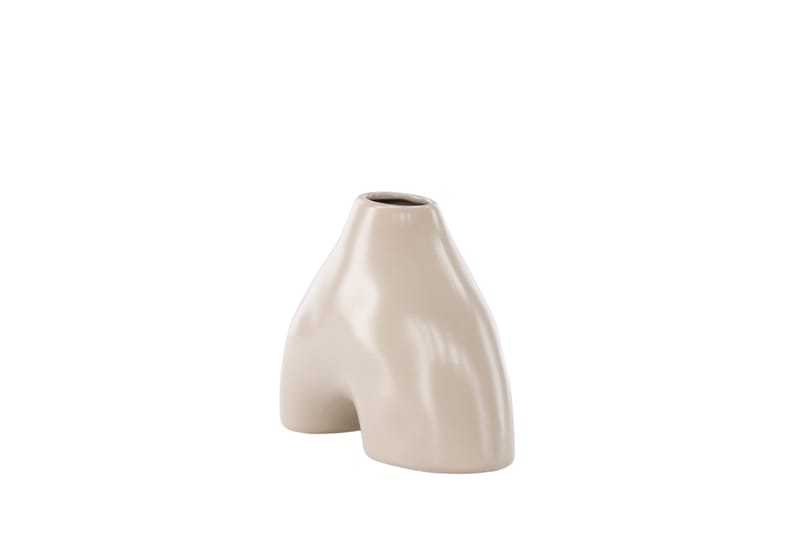 Kento Ljusstake 8x15 cm - Beige - Inredning - Ljus & dofter - Ljusstake & ljuslykta - Kandelaber & bordsljusstake
