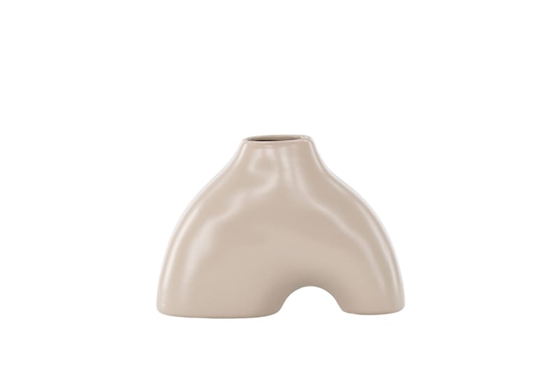 Kento Ljusstake 8x15 cm - Beige - Inredning - Ljus & dofter - Ljusstake & ljuslykta - Kandelaber & bordsljusstake