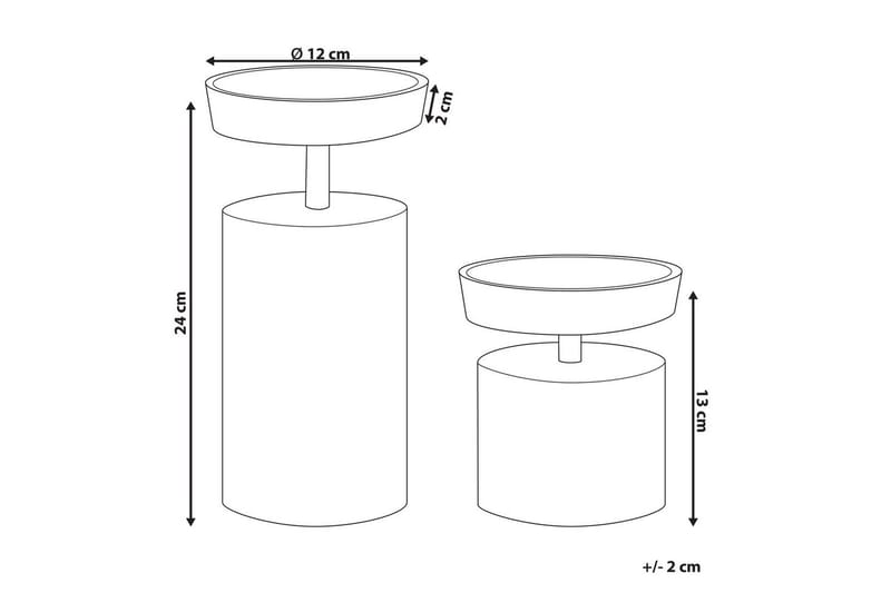 Ljusstakar Kaengan set om 2 - Inredning - Ljus & dofter - Ljusstake & ljuslykta - Kandelaber & bordsljusstake
