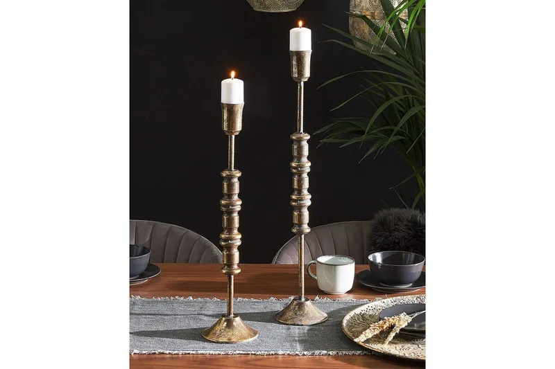 Ljusstakar Salamina set om 2 - Inredning - Ljus & dofter - Ljusstake & ljuslykta - Kandelaber & bordsljusstake