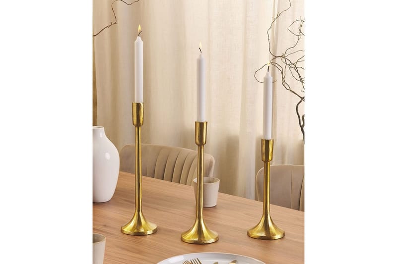 Ljusstakar Zimbabwe set om 3 - Inredning - Ljus & dofter - Ljusstake & ljuslykta - Kandelaber & bordsljusstake