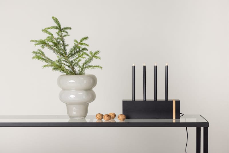 Ljusstake & kandelaber för bord Venture Home Fjällberget Ljusstake Black - Inredning - Ljus & dofter - Ljusstake & ljuslykta - Kandelaber & bordsljusstake