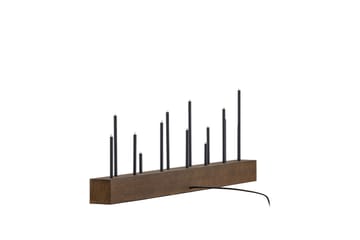 Ljusstake & kandelaber för bord Venture Home Kungsberget Ljusstake Walnut - Inredning - Ljus & dofter - Ljusstake & ljuslykta - Kandelaber & bordsljusstake