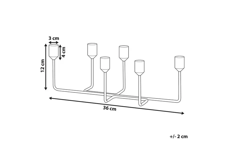 Ljusstake Bangka - Inredning - Ljus & dofter - Ljusstake & ljuslykta - Kandelaber & bordsljusstake