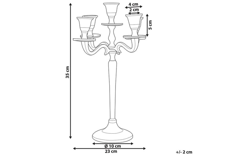 Ljusstake Petra - Inredning - Ljus & dofter - Ljusstake & ljuslykta - Kandelaber & bordsljusstake