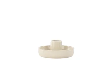 Otis Ljusstake 11x5 cm - Beige - Inredning - Ljus & dofter - Ljusstake & ljuslykta - Kandelaber & bordsljusstake