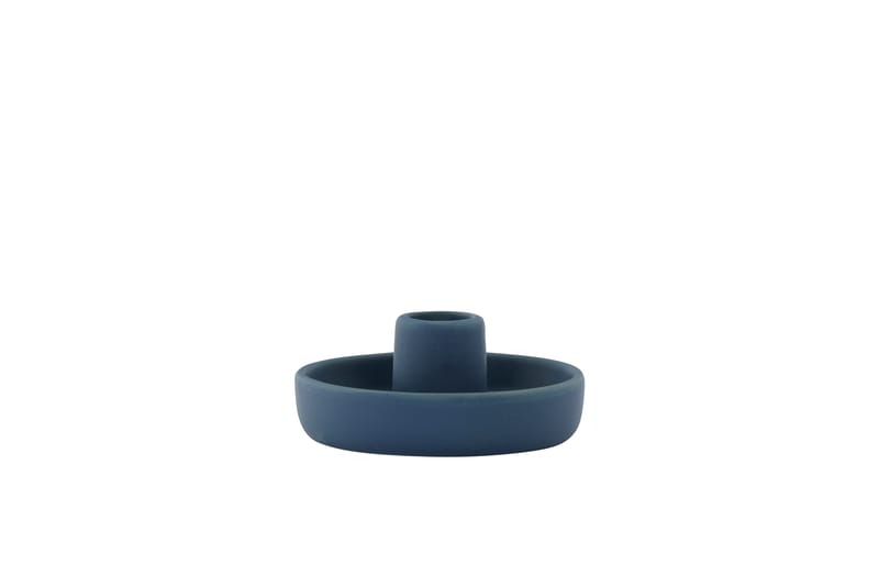 Otis Ljusstake 11x5 cm - Mörkblå - Inredning - Ljus & dofter - Ljusstake & ljuslykta - Kandelaber & bordsljusstake