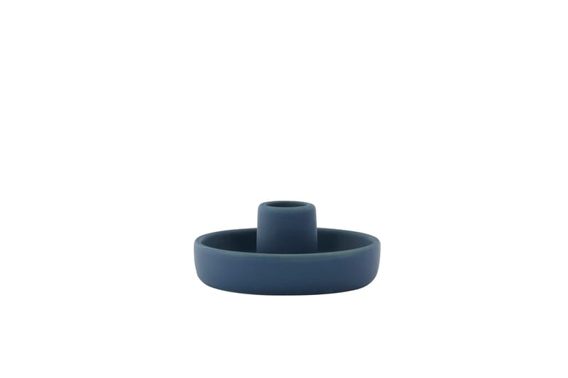 Otis Ljusstake 11x5 cm - Mörkblå - Inredning - Ljus & dofter - Ljusstake & ljuslykta - Kandelaber & bordsljusstake