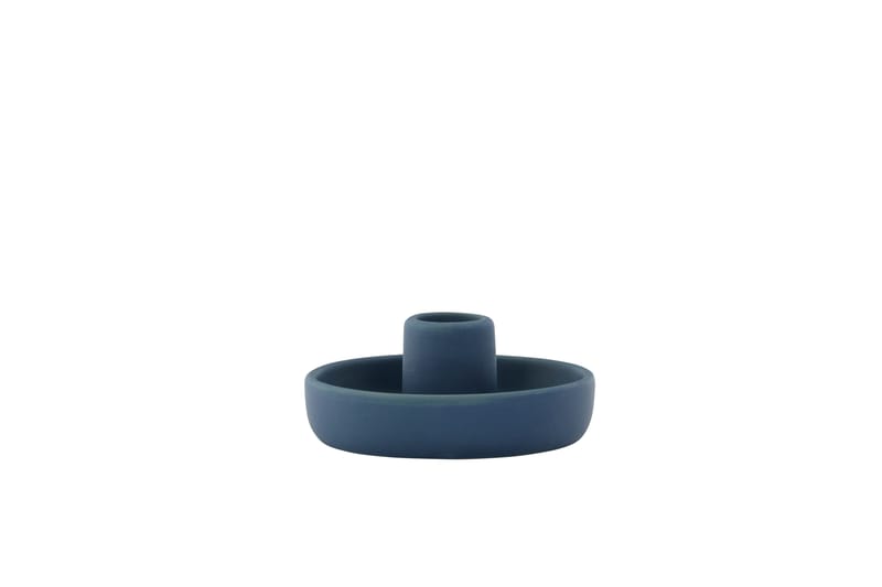Otis Ljusstake 11x5 cm - Mörkblå - Inredning - Ljus & dofter - Ljusstake & ljuslykta - Kandelaber & bordsljusstake