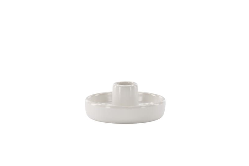 Otis Ljusstake 11x5 cm - Vit - Inredning - Ljus & dofter - Ljusstake & ljuslykta - Kandelaber & bordsljusstake