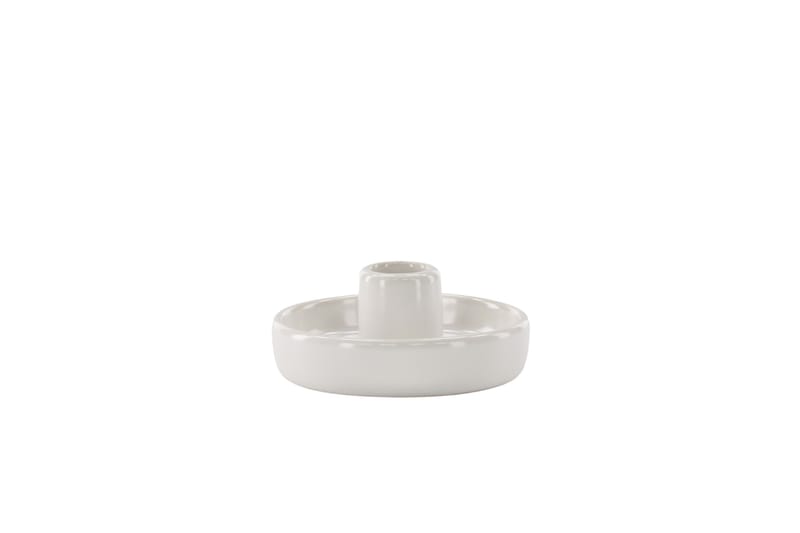 Otis Ljusstake 11x5 cm - Vit - Inredning - Ljus & dofter - Ljusstake & ljuslykta - Kandelaber & bordsljusstake