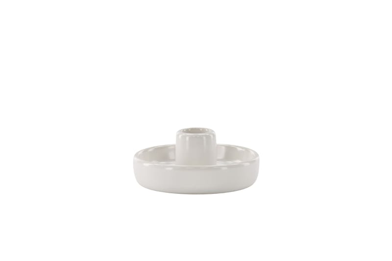 Otis Ljusstake 11x5 cm - Vit - Inredning - Ljus & dofter - Ljusstake & ljuslykta - Kandelaber & bordsljusstake