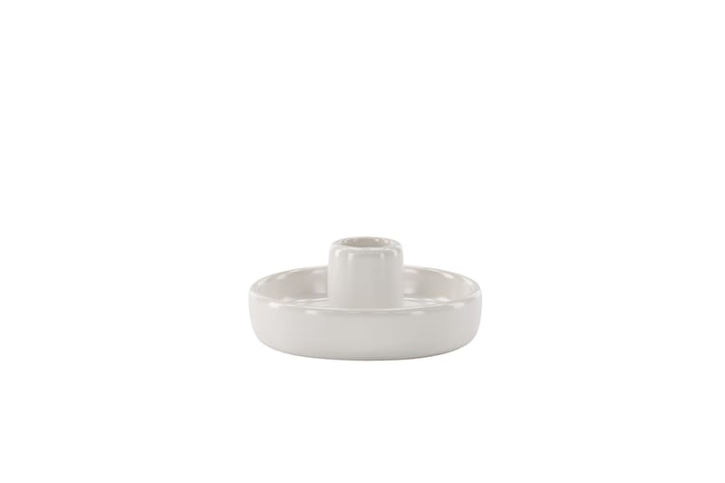Otis Ljusstake 11x5 cm - Vit - Inredning - Ljus & dofter - Ljusstake & ljuslykta - Kandelaber & bordsljusstake