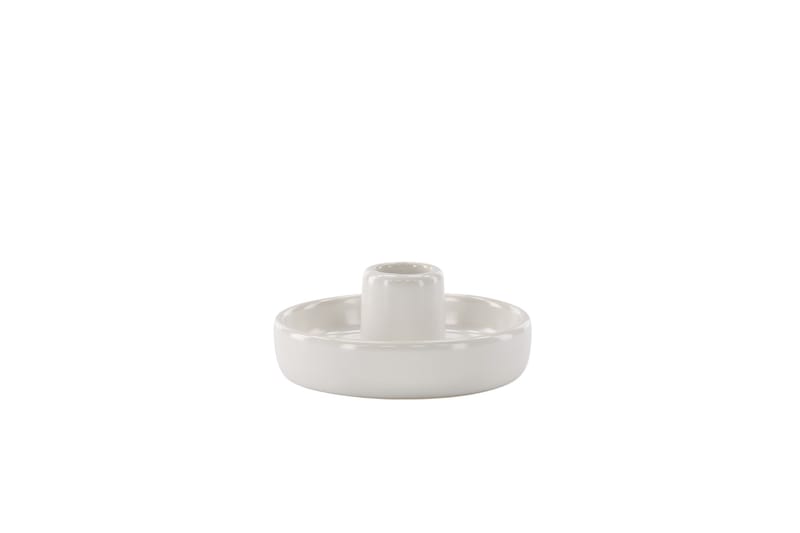 Otis Ljusstake 11x5 cm - Vit - Inredning - Ljus & dofter - Ljusstake & ljuslykta - Kandelaber & bordsljusstake