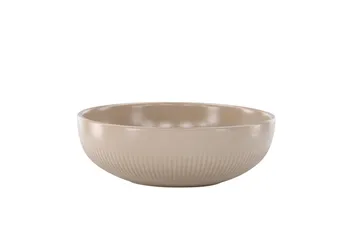 Posh Ljusstake 18x6 cm - Beige - Inredning - Ljus & dofter - Ljusstake & ljuslykta - Kandelaber & bordsljusstake