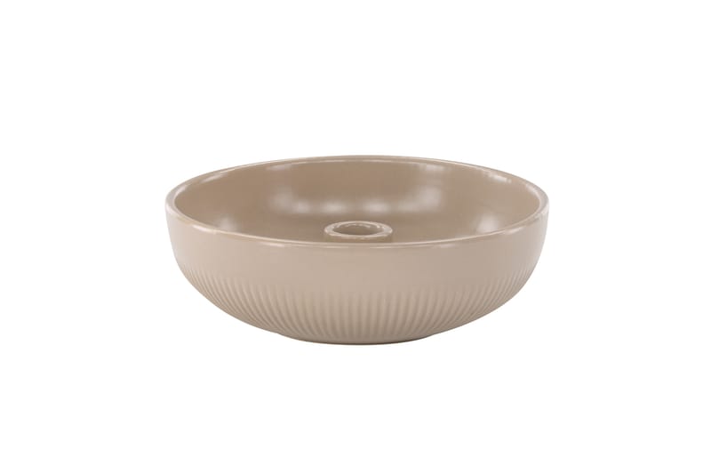 Posh Ljusstake 18x6 cm - Beige - Inredning - Ljus & dofter - Ljusstake & ljuslykta - Kandelaber & bordsljusstake