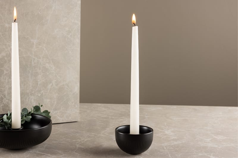 Posh Ljusstake 9x6 cm - Svart - Inredning - Ljus & dofter - Ljusstake & ljuslykta - Kandelaber & bordsljusstake