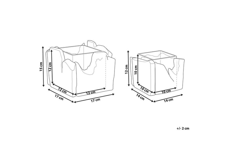 Ljusstakar Plateros set om 2 - Inredning - Ljus & dofter - Ljusstake & ljuslykta