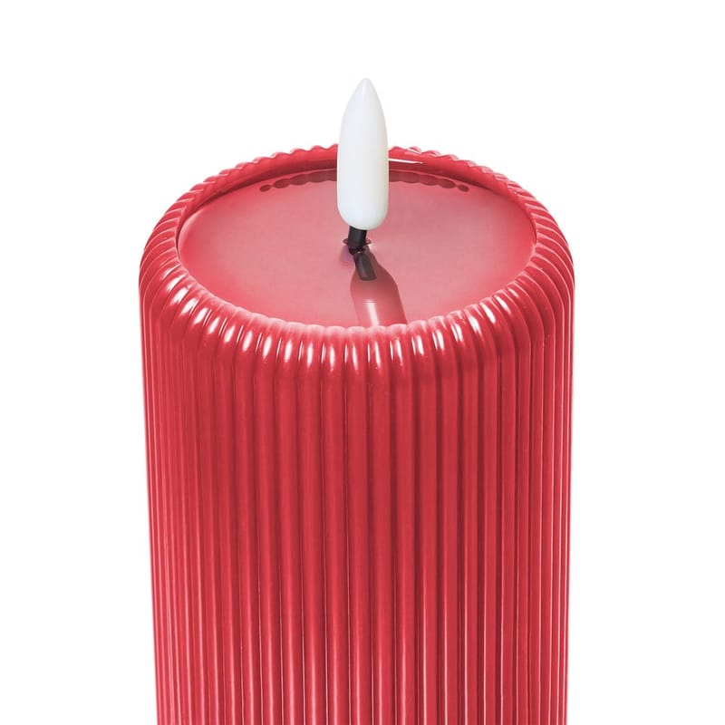 LED-ljus Noisette Set med 6 - Röd - Inredning - Ljus & dofter - Stearinljus - Kronljus & antikljus