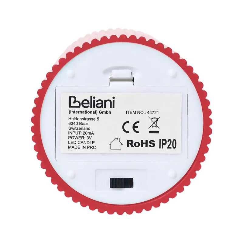 LED-ljus Noisette Set med 6 - Röd - Inredning - Julpynt & helgdekoration - Julpynt & juldekoration - Julljus