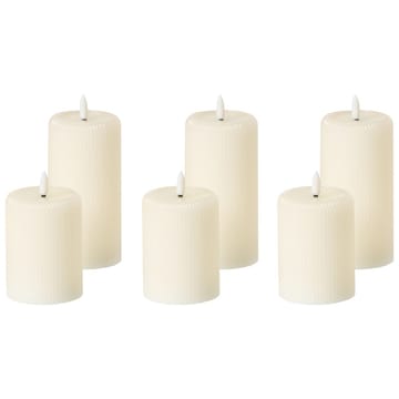 LED-ljus Noisette Set med 6 - Vit - Inredning - Julpynt & helgdekoration - Julpynt & juldekoration - Julljus